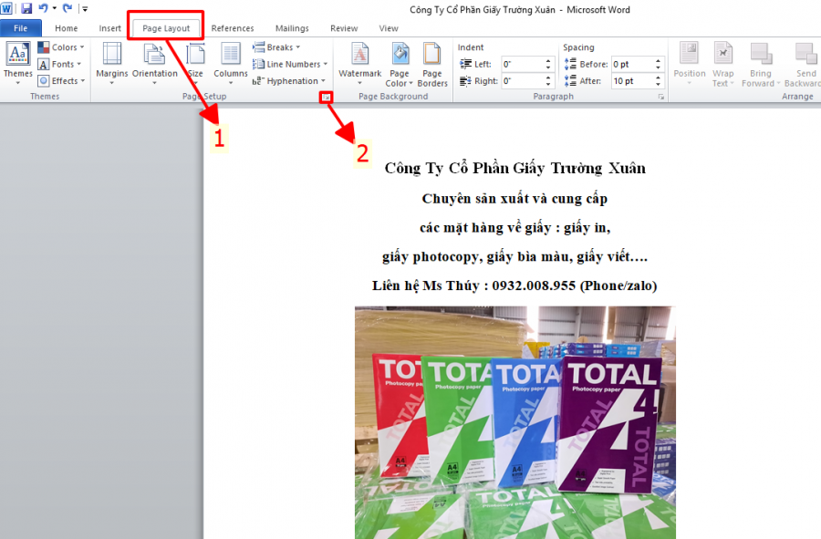 2 Cách đơn giản nhất để in A5 trên Word, Excel