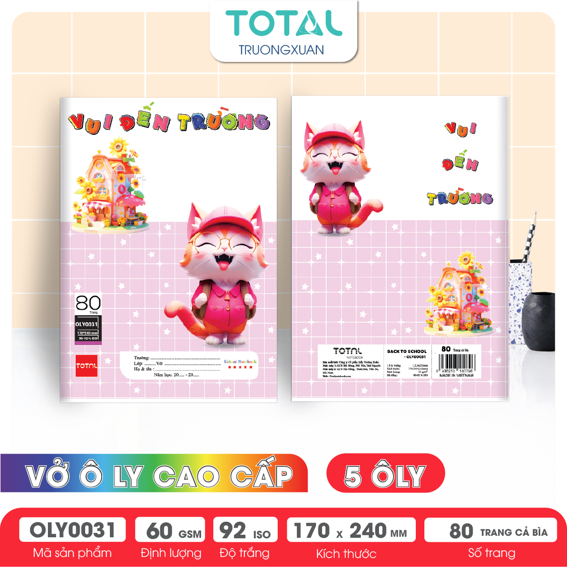 Vở oly Total Rainy Day 48 trang 5 ôly