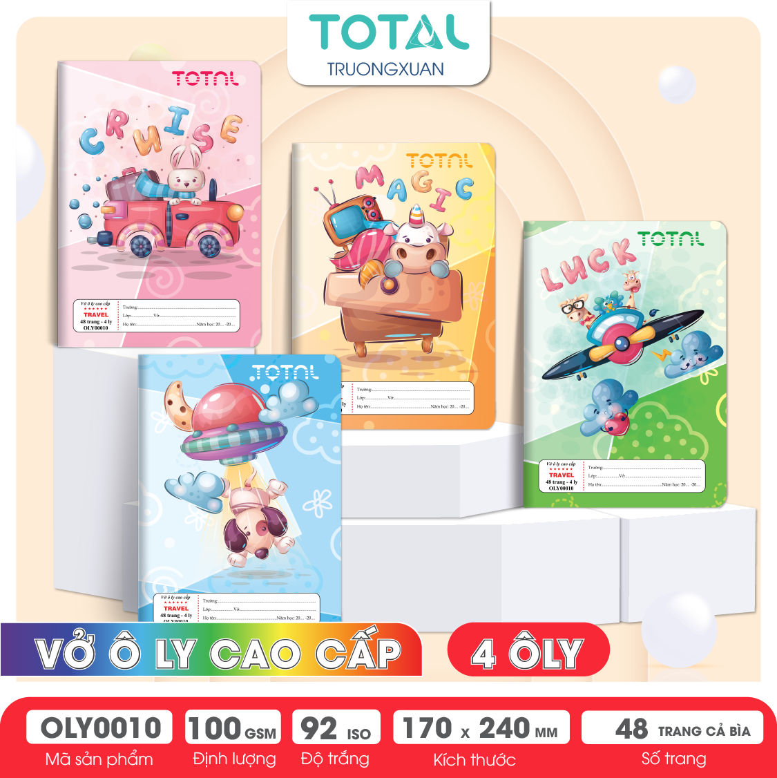 Vở oly Total Travel.03 48 trang 4 ôly