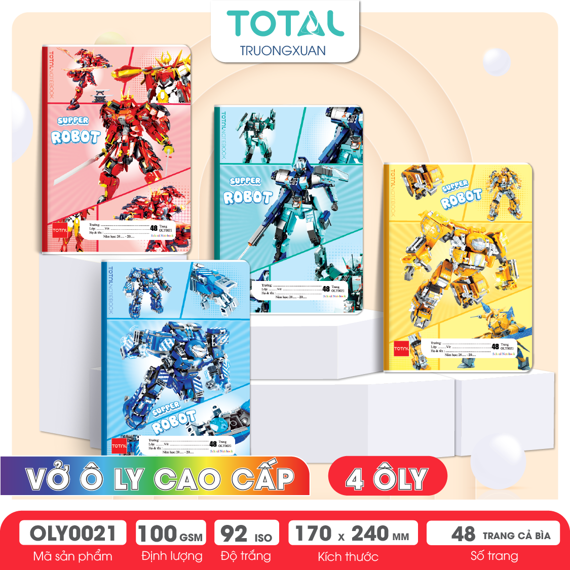 Vở oly Total Robot 48 trang 4 ôly