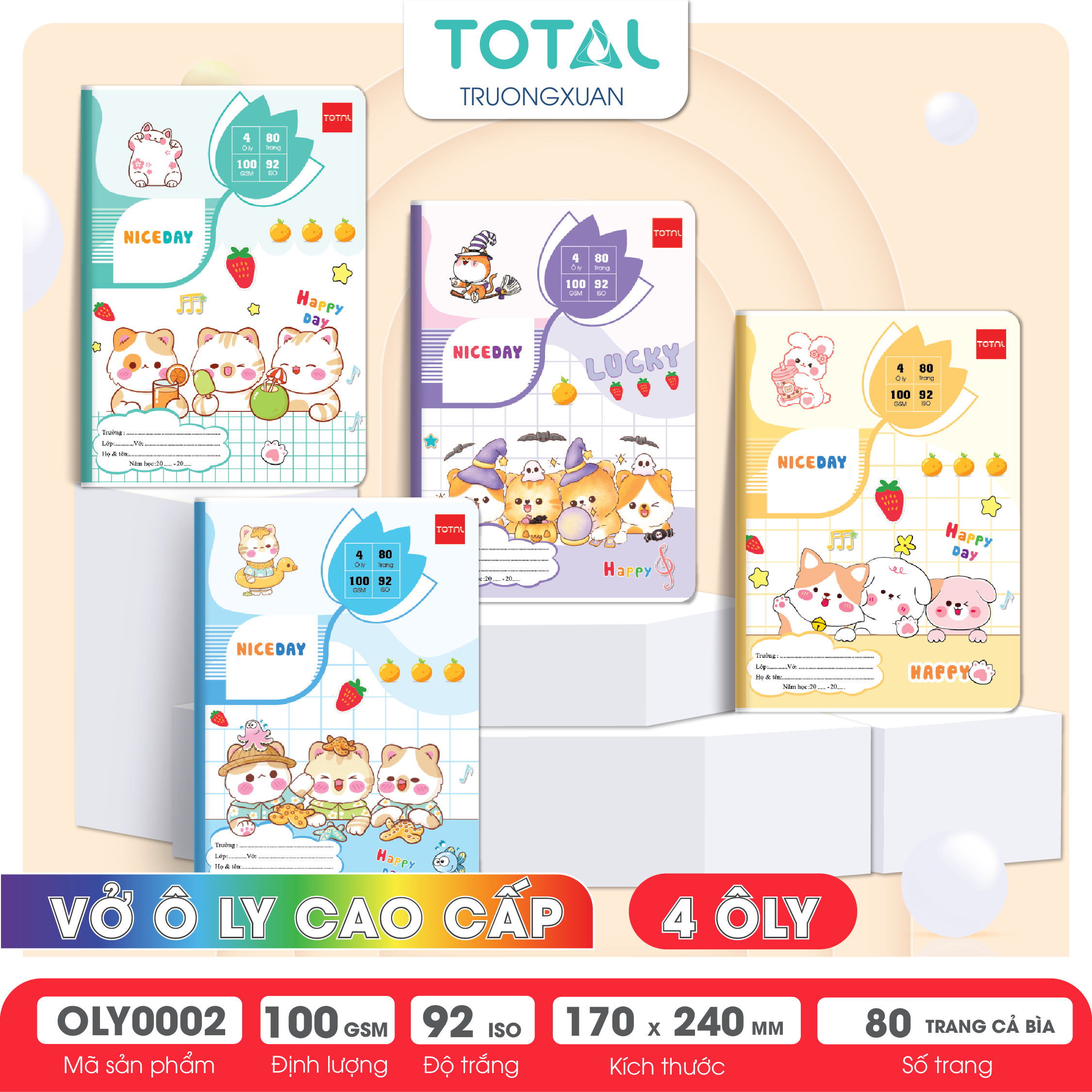 Vở oly Total Nice Day 80 trang 4 ôly