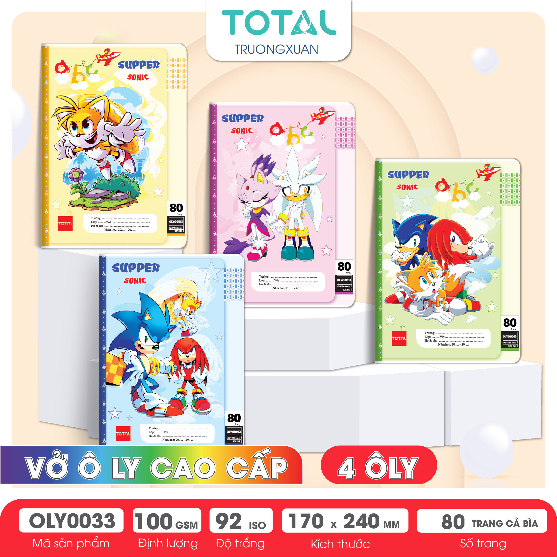 Vở oly Total Sonic 80 trang 4 ôly