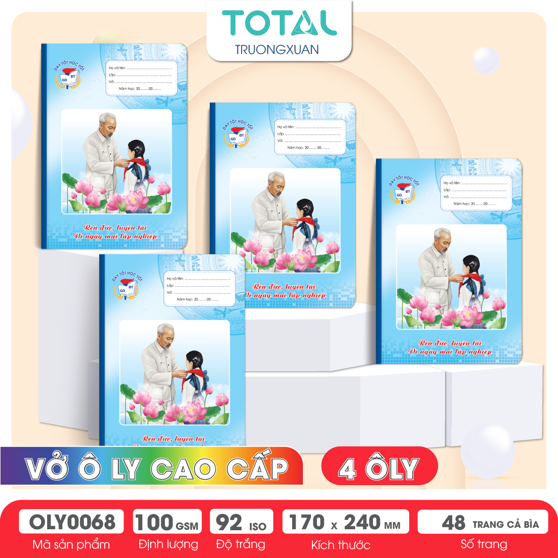 Vở oly  Bác Hồ 48 trang 4 ôly