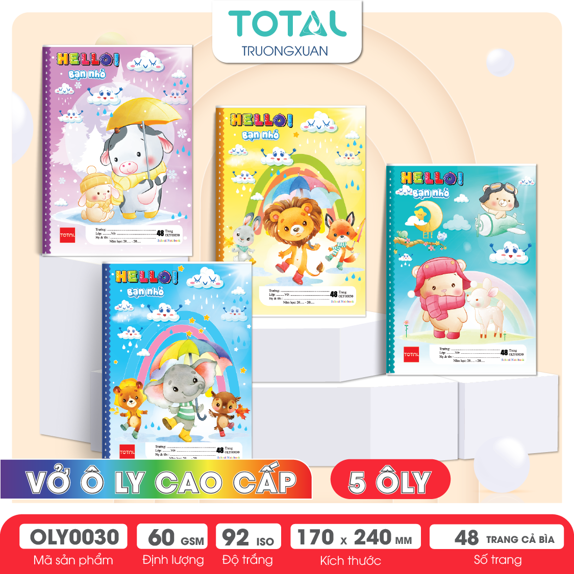 Vở oly Total Rainy Day 48 trang 5 ôly