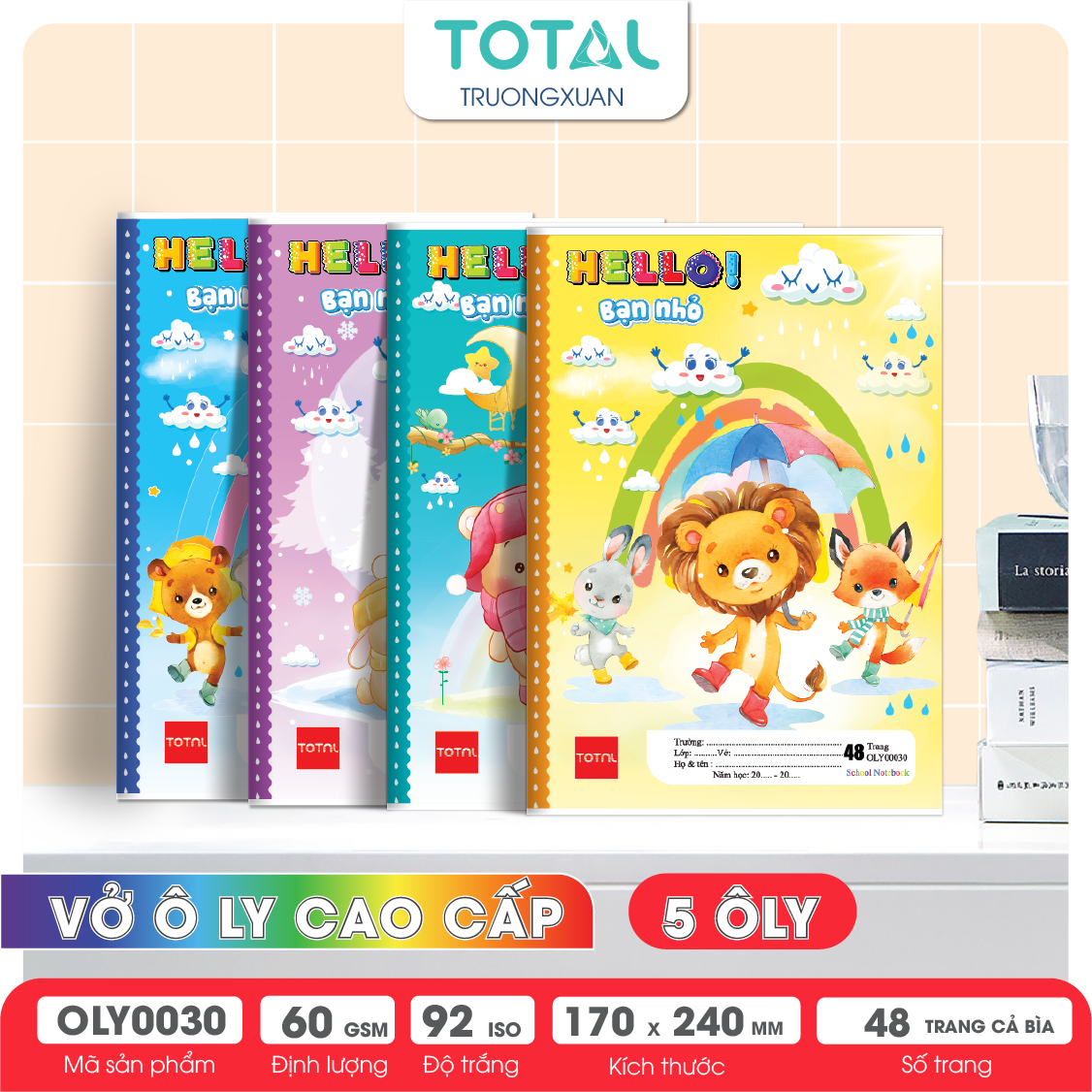 Vở oly Total Rainy Day 48 trang 5 ôly