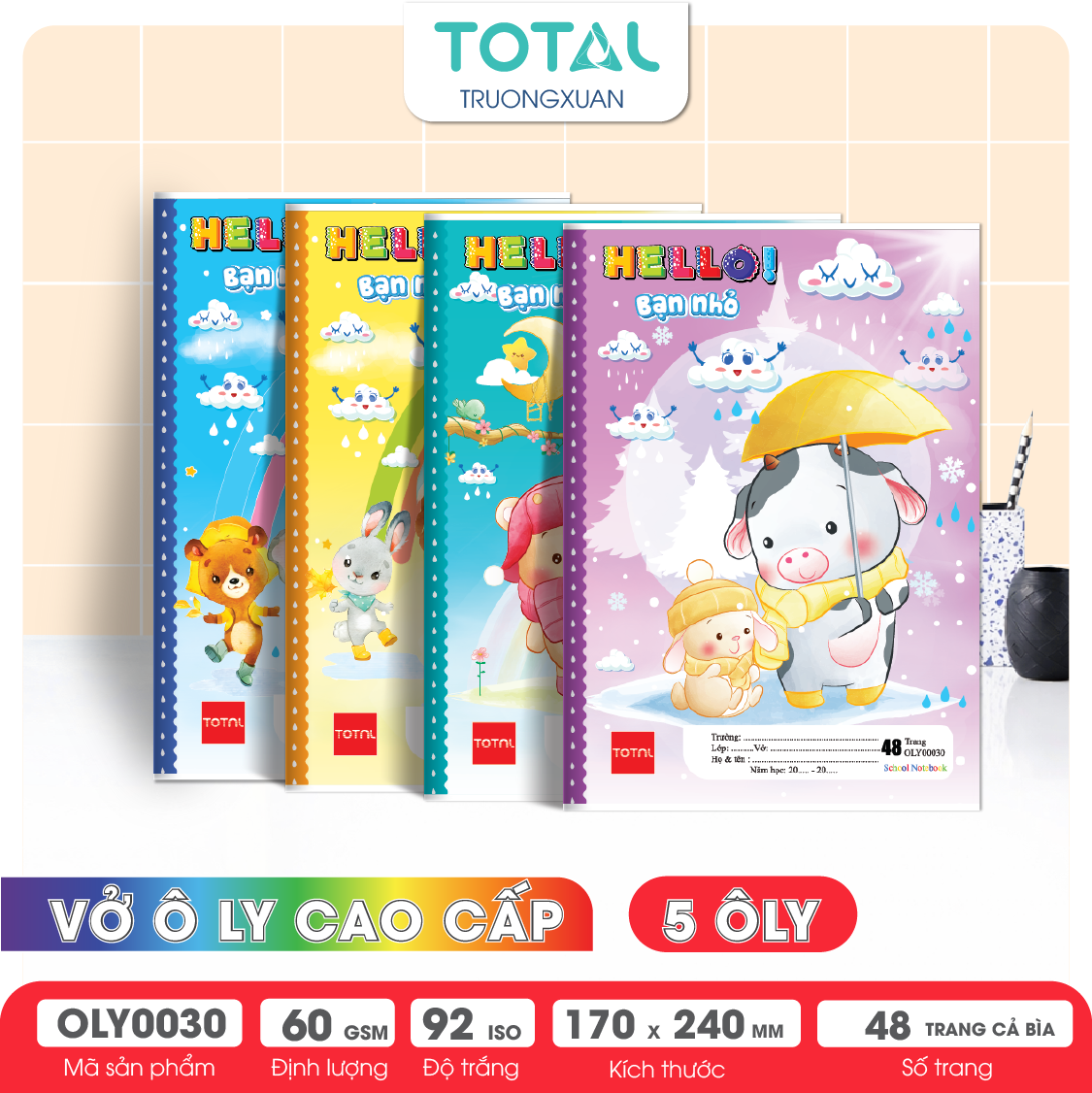 Vở oly Total Rainy Day 48 trang 5 ôly