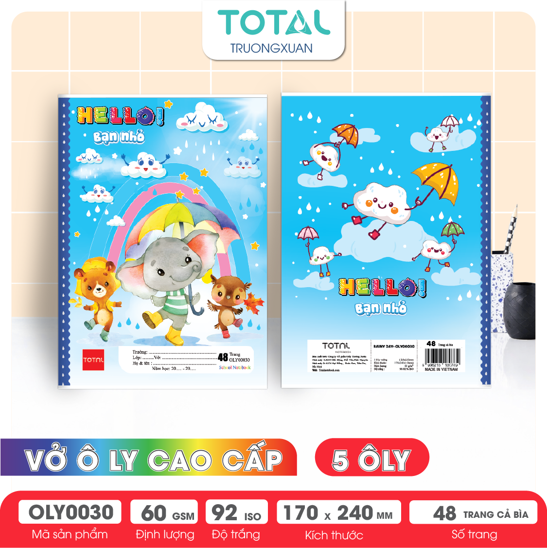 Vở oly Total Rainy Day 48 trang 5 ôly