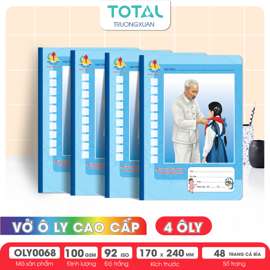 Vở oly  Bác Hồ 48 trang 4 ôly