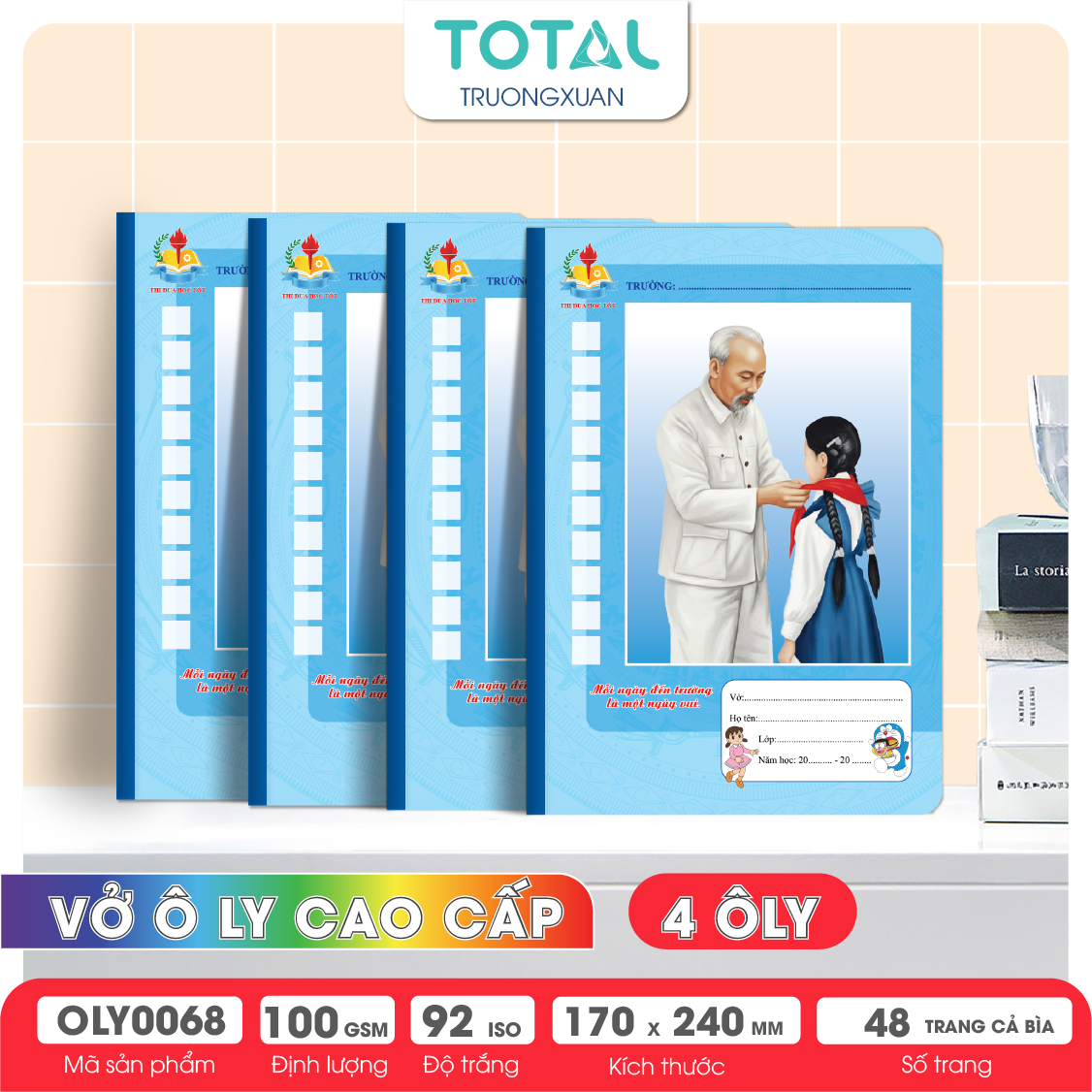 Vở oly  Bác Hồ 48 trang 4 ôly