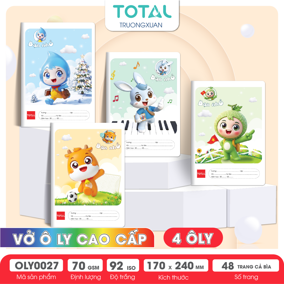 Vở oly Total Bạn Nhỏ 48 trang 4 ôly