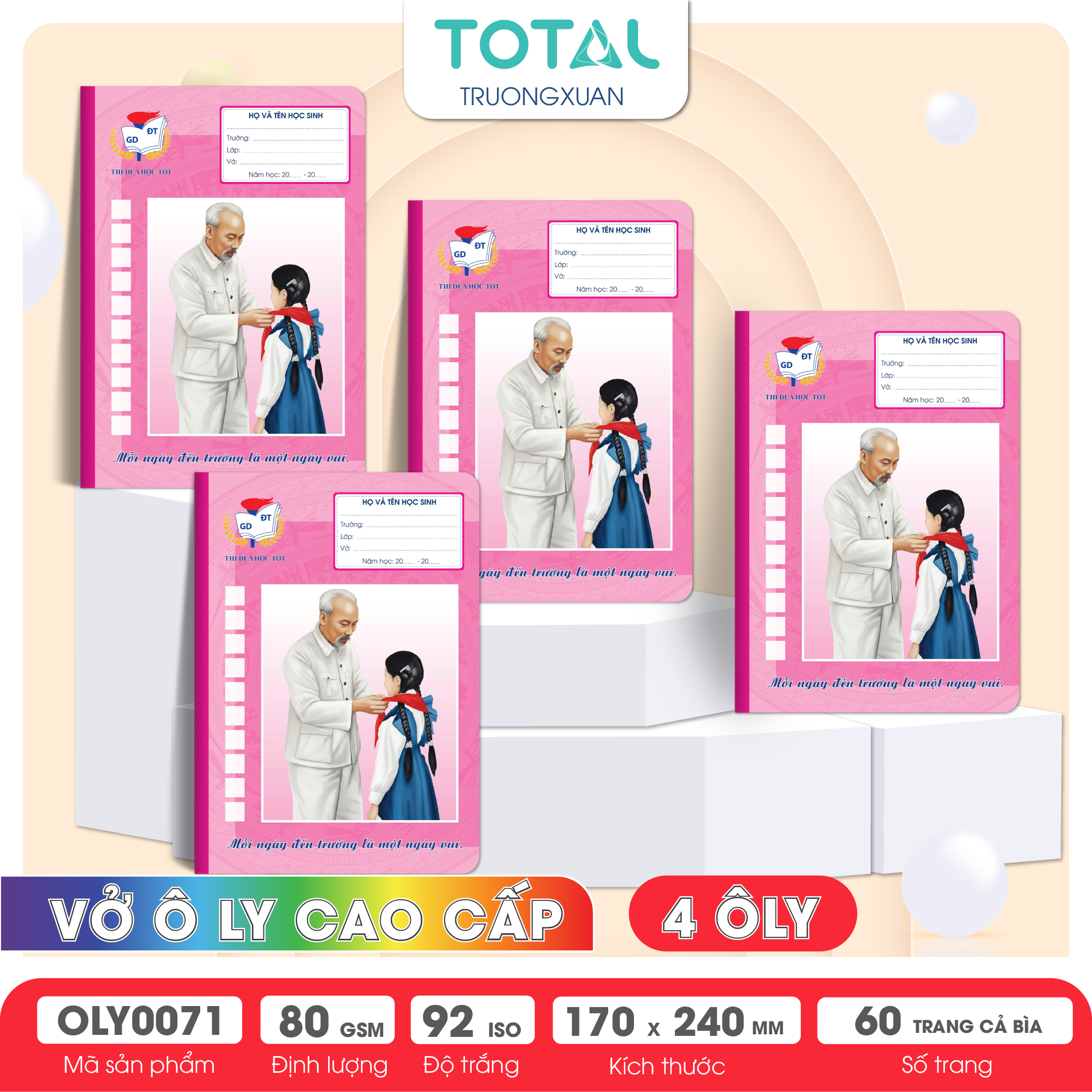 Vở oly Bác Hồ 60 trang 4 ôly