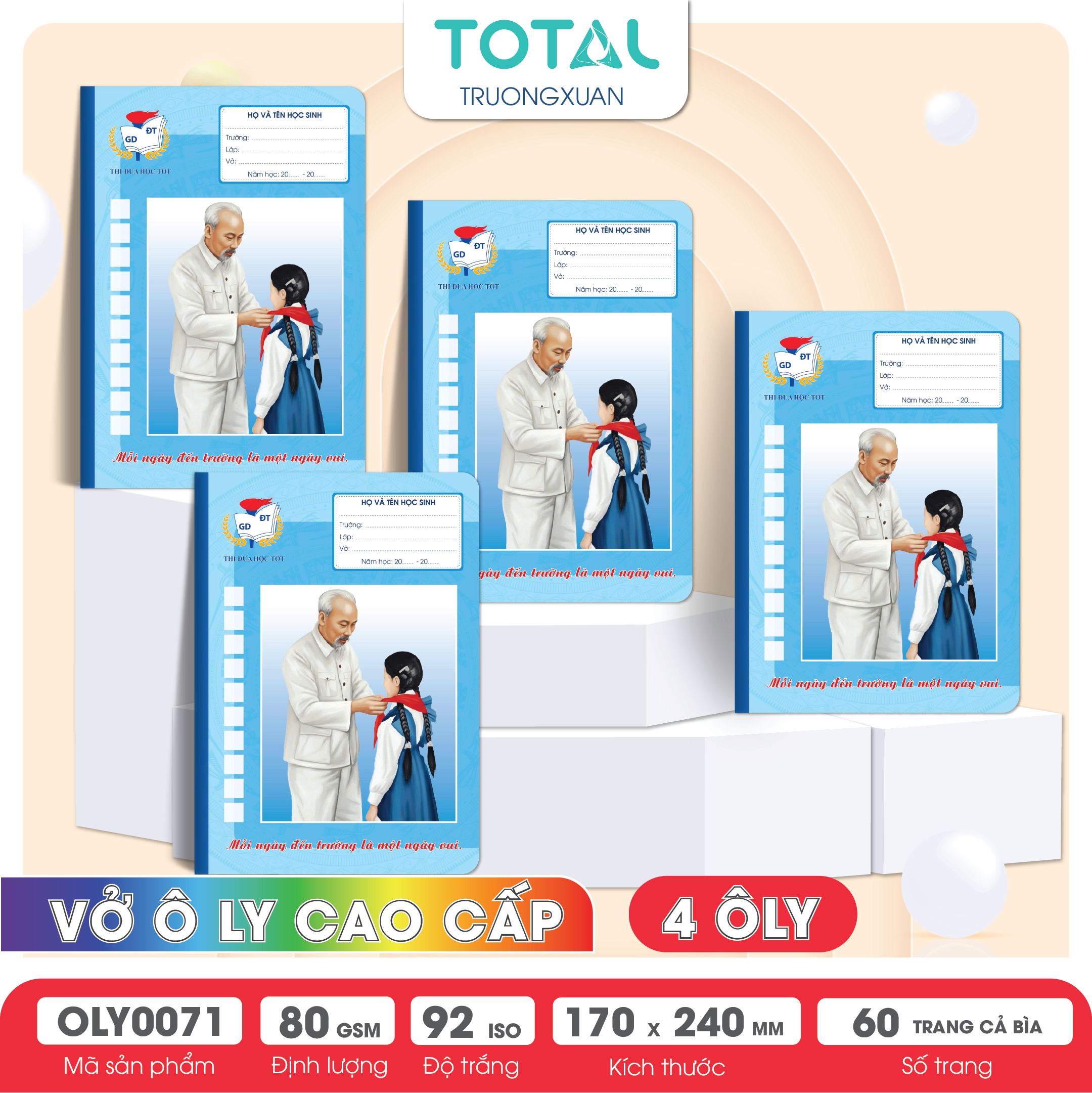 Vở oly Bác Hồ 60 trang 4 ôly