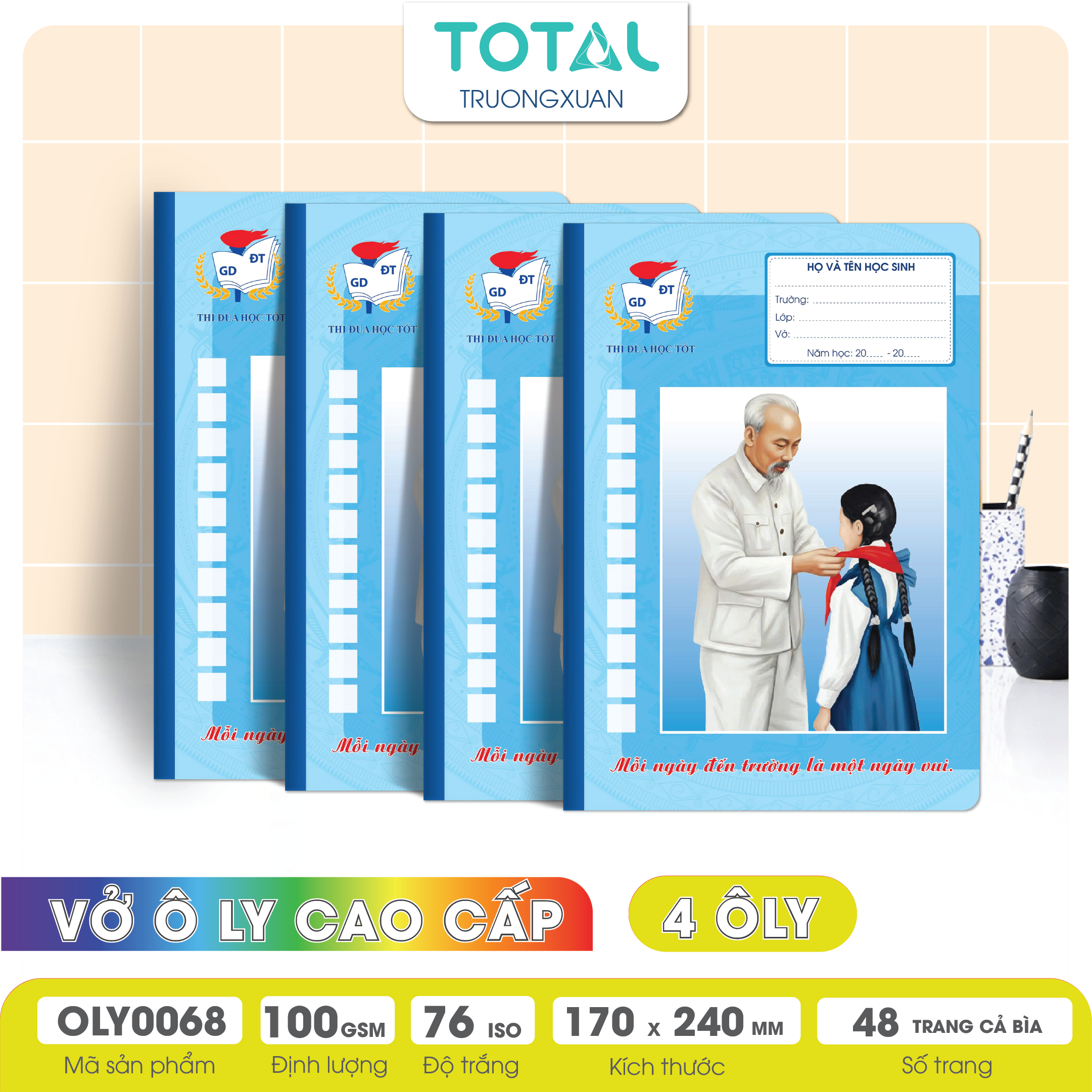 Vở oly  Bác Hồ 48 trang 4 ôly