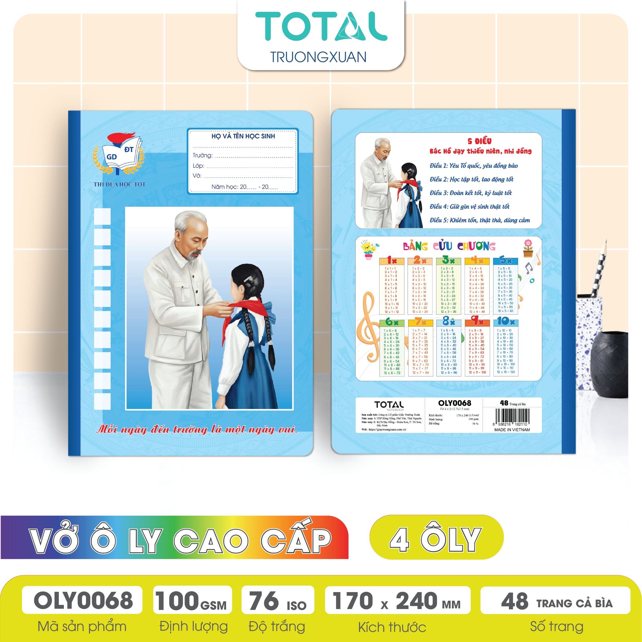 Vở oly  Bác Hồ 48 trang 4 ôly