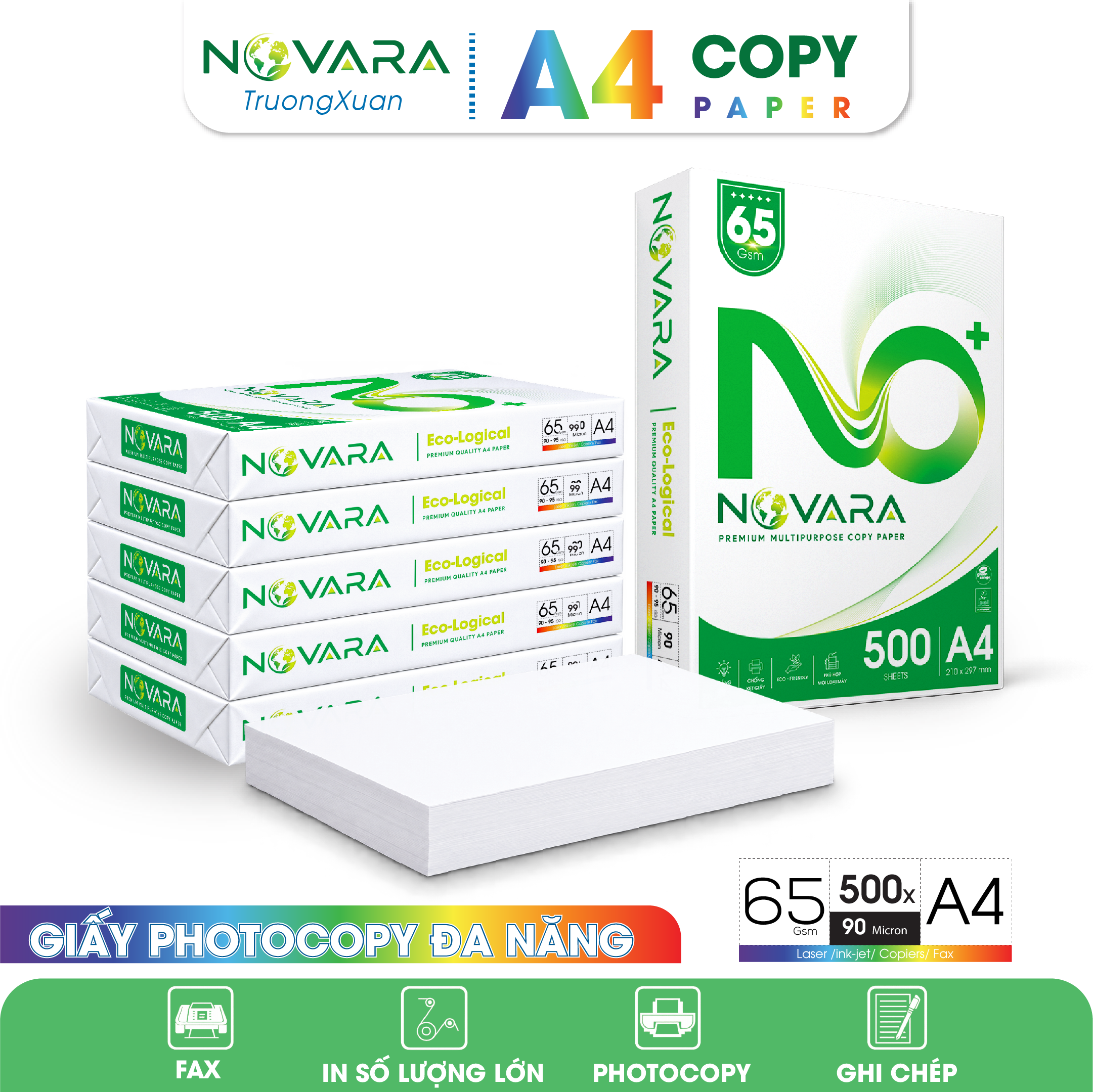 Giấy Photocopy Novara